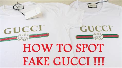 gucci tshirt falsa|gucci shirt vs real.